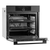 Single Electric Fan Oven Gunmetal Steel 60cm SIA BIPO76GM