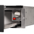 SIA Push Push Warming Drawer in Gunmetal Grey, 2 functions BIPWD14GM