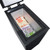 36cm Black Chest Freezer, Freestanding Slimline Compact - SIA CHF60B/E