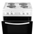 60cm White Electric Cooker With 4 Zone Plate Hob - ESXB60W