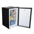 SIA 50cm Black Freestanding Under Counter Freezer With Drawers 77L - UCF50BL/E