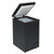 SIA 48cm Freestanding Slimline Compact Black Chest Freezer - CHF100B/E