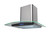 SIA 60cm Stainless Steel Touch Control LED Edge Lit Curved Glass Cooker Hood Fan