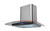 SIA 60cm Stainless Steel Touch Control LED Curved Glass Cooker Hood + 3m Ducting