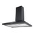 SIA 70cm Black 5 Burner Gas On Glass Hob &Chimney Cooker Hood Kitchen Extractor