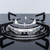 SIA 70cm Black 5 Burner Gas On Glass Hob &Chimney Cooker Hood Kitchen Extractor