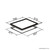 SIA GHG713BL 70cm Black 5 Burner Gas On Glass Hob With Enamel Pan Stands &FFD
