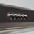 SIA VSR60BL 60cm Black Slim Visor Cooker Hood Kitchen Fan And Carbon Filter