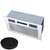 SIA UC52SI 52cm Built In Cupboard Canopy Cooker Hood Extractor Fan + Filter