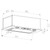 SIA UC52SI 52cm Built In Cupboard Canopy Cooker Hood Extractor Fan + 3m Ducting