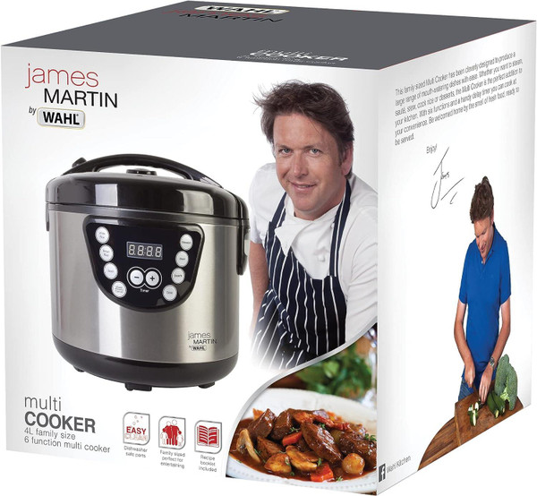 Wahl James Martin Multi Cooker 6-in-1 Functions 4L Pot | Ship It