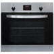 SIA 60cm True Fan Electric Single Oven, 4 Zone Plate Hob And Angled Cooker Hood