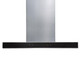 SIA 60cm Stainless Steel Linear Touch Control Cooker Hood Extractor &1m Ducting