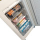 SIA RFF102 50/50 Integrated White Built In Frost Free Fridge Freezer