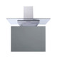 SIA SP90GY 90cm x 75cm Grey Toughened Kitchen Glass Splashback