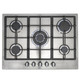 SIA 60cm Stainless Steel True Fan Electric Single Oven And 70cm 5 Burner Gas Hob