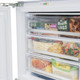 SIA Built In White Integrated Under Counter Fridge And Freezer Twin Pack