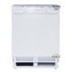 SIA Built In White Integrated Under Counter Fridge And Freezer Twin Pack