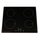 SIA 60cm Stainless Steel Single Oven, 4 Zone Induction Hob & Cooker Hood Visor