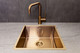 Reginox Miami 40x40cm Copper Single Bowl Stainless Steel Undermount Kitchen Sink