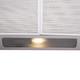 SIA VSR60SI 60cm Silver Slimline Visor Cooker Hood Kitchen Extractor Vent Fan