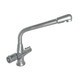 CDA TC20 Chrome Standard Quarter Turn Monobloc Kitchen Tap With 360 Swivel Spout