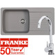 Franke Aveta 1.5 Bowl Stone Tectonite Kitchen Sink & Modern Chrome Mixer Tap