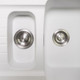 Franke Aveta 1.5 Bowl White Tectonite Kitchen Sink And Reginox Angel Mixer Tap