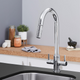 Astracast Sierra 1.0 Bowl White Kitchen Sink & Chrome Pull-Out Spray Mixer Tap