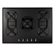 CDA HVG721BL 70cm Black Designer 5 Burner Gas on Glass Hob With FFD & LPG Kit