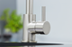 SIA KT6BND Brushed Nickel U-Shaped Single Lever Monobloc Kitchen Sink Mixer Tap