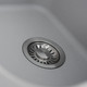 Franke Aveta 1.0 Bowl Stone Grey Reversible Kitchen Sink & KT6CHD Chrome Tap