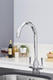 Franke Aveta 1.0 Bowl Stone Grey Reversible Kitchen Sink & KT5CH Chrome Tap