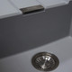Franke 1 Bowl Grey Reversible Composite Kitchen Sink & KT5BN Brushed Nickel Tap