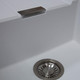 Franke 1.0 Bowl White Reversible Composite Kitchen Sink & KT6CU Copper Mixer Tap