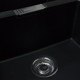 Franke 1.5 Bowl Black Reversible Kitchen Sink & KT5CH Chrome Twin Lever Tap