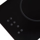 SIA CERH31BL Black 30cm 2 Burner Domino Ceramic Electric Hob With Touch Control