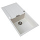Franke 1.0 Bowl Cream Reversible Composite Kitchen Sink & KT5CH Chrome Mixer Tap
