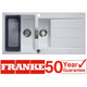 Franke Sirius 1.5 Bowl White Composite Reversible Kitchen Sink & Colander Basket