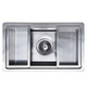 SIA 1.0 Bowl Stainless Steel Companion Sink With Accessories & KT1 Chrome Tap