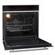 Black Touch Control Pyrolytic Single Oven, 4 Burner Gas Hob & LED Angled Hood