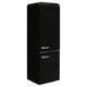 SIA RTO19BL Black Free Standing 300L 70/30 Split Retro Style Fridge Freezer