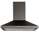 Black Touch Control Pyrolytic Single Fan Oven, 60cm Ceramic Hob & Cooker Hood
