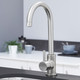 SIA 1.5 Bowl Grey Composite Reversible Inset Kitchen Sink & KT6BN Mixer Tap