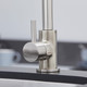 SIA 1.5 Bowl Grey Composite Reversible Inset Kitchen Sink & KT6BN Mixer Tap
