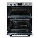 SIA 60cm Stainless Steel Built Under Oven, 4 Zone Induction Hob & Curved Hood