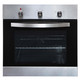 60cm Single Electric Fan Oven In Stainless Steel, Built-in / Under - SIA SO113SS