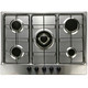 SIA SO113SS 60cm Stainless Steel Single Fan Oven & 70cm 5 Gas Burner Hob