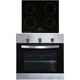 SIA SO113SS 60cm Stainless Steel Single Fan Oven & 4 Zone Touch Induction Hob