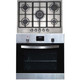 SIA 60cm Stainless Steel Digital Electric Single Fan Oven & R6 70cm Gas Hob